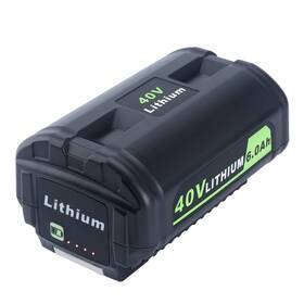 Op4050a Biswaye 40v 6ah Lithium Battery Replacement For Ryobi Op4040 Op40
