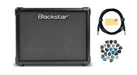 Blackstar 840262237901 Id Core V4 Stereo 10 Guitar Combo Amplifier Bundle With Instrument