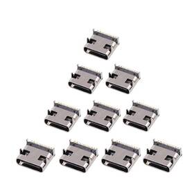 Bnafes 791727357798 Pcb Usb Connector Type-c 3.1 16pin Female Jack Fast Charging Socket 10pcs
