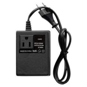 200w Bolt 749403005563 220v-110v Step-down Power Transformer - Intl Travel Adapter Converter
