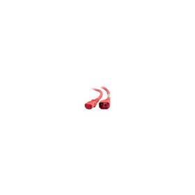 17487 C2g Power Cord - C14 C15 3feet Length Red Full Color Jacket