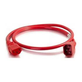 17535 C2g 3ft C14 To C13 14/3 Sjt Red