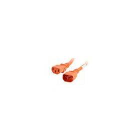 17542 C2g 4ft C14 To C13 14/3 Sjt Orange