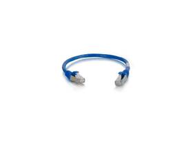 C2g 757120009733 00973 6in Cat6a Snagless Shielded Stp Network Patch Cable - Blue Cat