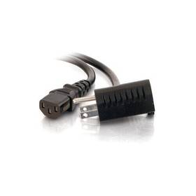 C2g 757120305385 30538 3ft 16 Awg Universal Power Cord With Extra Outlet