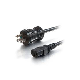 5-15-p C2g 757120480174 48017 Power Cord - Nema Male Iec 320 En 60320 C13 F