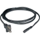 P012-006 Cable Black 320 1-15 Power En C7 Trippe Nema Iec 60320 Lite 6ft
