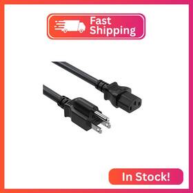 Cable Leader Pw116-1205 5ft 14awg Computer Power Cord Nema 5-15p To Iec C13 Ac