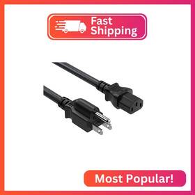 Pw116-1208 Cable Leader 8ft 14awg Computer Power Cord Nema 5-15p To Iec C13 Ac