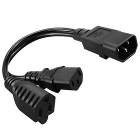 5-15r Cardalltry 747165194709 Splitter Power Cord Iec 320 C14 C13 Nema Y Extensio