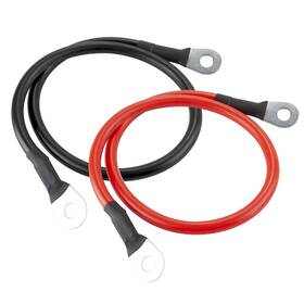 Cartman Cm-bc21-8x24 8 Awg Battery Cables Gauge 24 Inch Power Inverter 3/8 In Lugs For
