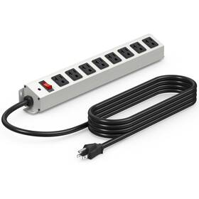 Cc20a-08-06 Cccei Corner Mount Angle Power Strip Under Cabinet Heavy Duty 8 Outlets Powe