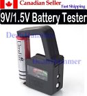 Bt860 Cell Tester 9v Volt Aaa Battery Button Aa Ca - 1.5v Checker Universal