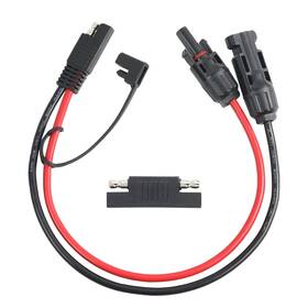 Cl582 Cermant Celent 30cm 1ft 10awg Solar Panel Connector Cable Sae Extension With Polar