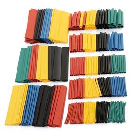 00038 Cgmj 328 Pcs 8 Sizes 2 1 Heat Shrink Tubing Tube Wrap Wire Cable Insulated Sleev