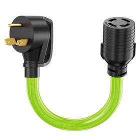 Ga30a4p-cr Circleriver 30 Amp Generator Adapter Tt-30p Male To L14-30r Female House C