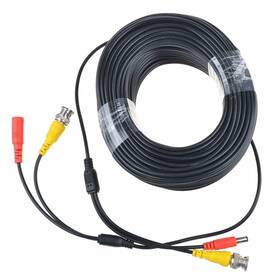 Cjp-geek-psa-m22m3ff999 Cjp-geek 50ft Black Extention Power/video Cable Replacement For Swann Securit