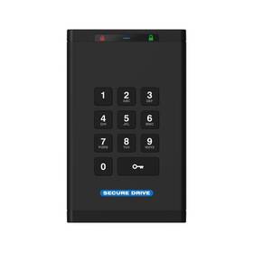 Sd-kp-20-bl5000gb Clevx Securedata Securedrive Kp 5tb Hardware Encrypted Usb 3.0 External Drive Fips