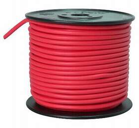 55672123 Coleman Cable 130860 100 Ft. 10 Gauge Primary Wire - Red