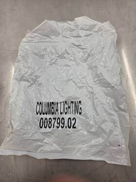 008799.02 Columbia Lighting Intertek 4008111 18/5 4ft Power Feed