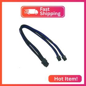 Comeap 8541678525 Dual Mini 6 Pin To 8 Pci Express Video Card Power Adapter Cable For M