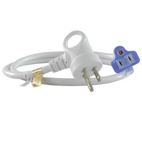 24161-036 Conntek I-ring Extension Cord 3-foot 16/3 White U.s. Male Plug