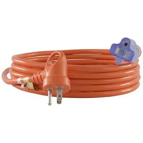 24162-144 Conntek -ring Extension Cord 12-foot 16/3 Bright Orange Jacket U.s