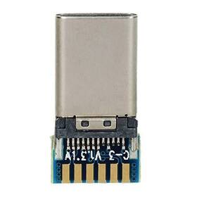 Uc-207-hx Cy Diy Oem Odm 24pin Usb 3.1 Type C Plug Connector Smt With Pc Board Male