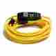 D18012050 Century Wire Powertech 50 Gfci Ext Cord Adapter Yellow New 661899108675