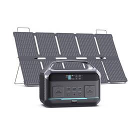 100w Daranener 014679223790 Solar Generator 600w 1200w Surge Portable Power Station With Pa
