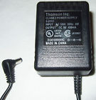 5-2512 Dc 9v Adaptor . Ac Power Supply 8w Thomson 120v 60hz 450ma