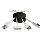 Dcc40m-ck Paris Corporation Cord Catcher For Desks Workstations Black 846993603749