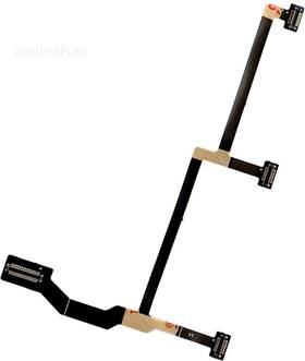 P01788.10 Deal4go P01788 Flexible Gimbal Flat Pcb Ribbon Flex Cable Internal Balck