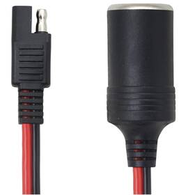 Defomery 747165676489 Sae To Cigarette Lighter Plug Socket Adapter Power Extension Cable Cord 2