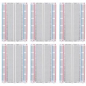 7545924028 Deyue Breadboard Set Prototype Board - 6 Pcs 400 Pin Solderless Kit For Raspb