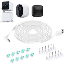 Dmcafwt1p26 Dianmu 26ft Power Cable For Wyze Cam Pan V3 Arlo Essential 26 Ft White