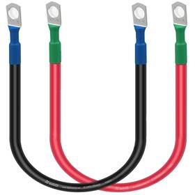 Digi Marker 714367655949 2 Awg Battery Cables - 12 Inch 1ft Car Inverter Cable Set With 5/16