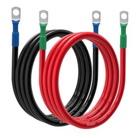 Digi Marker 714367656014 6 Awg Battery Cables With 5/16 Inch Tinned Copper Lugs - 60-inch Gauge Bat