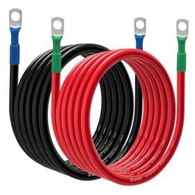 Digi Marker 714367656021 6 Awg Battery Cables With 5/16 Inch Tinned Copper Lugs - 84-inch Gauge Bat