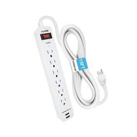 N0-0jmk-ddr5 Digital Energy 6-outlet 2 Usb 1050 Joule Surge Protector Power St... Fast Ship