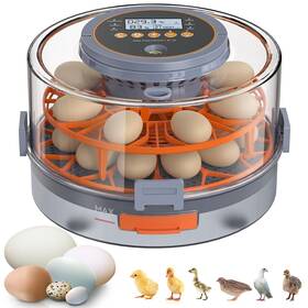 Dpdppl 793898876535 Egg Incubator For Hatching 18 Eggs With Auto Turning Humidity Sensor 5 Pres