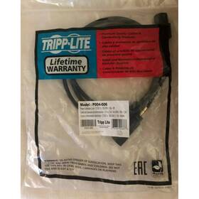 P037-006-awh Eaton 037332293428 Tripp Lite Series Power Cord C14 To C21 Heavy-duty 15a 250v 1
