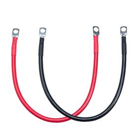 L03040403003-1b Eco-worthy 5awg Battery Cable With 5/16 Lug Terminals 14inch Cables Set Tinne