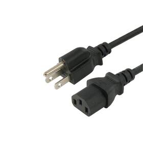 Fr78 Eetao ‎ Slim Ac In Power Cord Outlet Socket Cable Plug Lead Compatible With Axv &