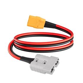 Elfculb 445051789772 Anderson Sb50 Battery Quick Connect/disconnect To Xt90 Female Cable 10awg Sb50-x