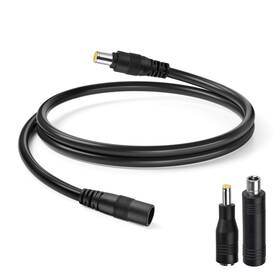 Elfculb Ex7909m-f-2 Dc Power Extension Cable 14awg 2ft 8mm Male To Female Cord Compati