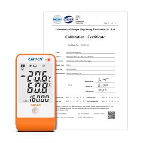 Gsp-6-iso Elitech Digital Temperature Humidity Data Logger Pharmacy Refrigerator Thermo