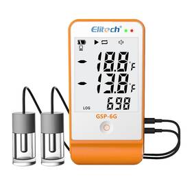 Gsp-6g-tde Elitech Digital Temperature Humidity Data Logger Pharmacy Ddl With ... Fast Ship