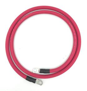 End Game 721227501162 4 Awg Gauge Fully Assembled Battery Cables 1-15ft Lengths Positive Or Negat