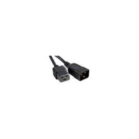 C19c20-6f-enc Enet C19 To C20 6ft Black Power Cord